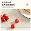 Mantel Romántico Francés Impermeable a Prueba de Aceite a Prueba de Quemaduras Ovalado para Mesa de Café Mesa de Comedor 2026 Nuevo Estilo Blanco Nieve Crema Suave