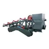 Carrinho de descarregamento para transportador de correia móvel para minas e minas de carvão, carrinho de transporte de tecido para armazém com roletes de suporte, caminhão elétrico de descarregamento de material de alta resistência