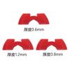 Accesorios para scooter Xiaomi M365 par de llantas interior y exterior tornillos de bloqueo para hacer el gancho del espejo retrovisor manillar amortiguación de silicona