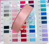 Cinta de lunares de 25 mm para envolver regalos, atar pasteles, materiales para accesorios de cabello DIY, poliéster, en stock, venta al por mayor, múltiples colores