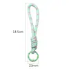Parche Dopamina Nudo Tejido a Mano Correa para Teléfono Accesorios DIY Dijes para Bolsos Llavero Materiales Venta al por Mayor
