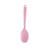 Ferramentas de Cozinha Silicone Colher Pá Panela de Leite Colher Tamanho Pequeno Pá de Silicone Utensílios de Mesa Comida Ocidental