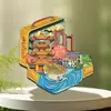 Imanes de Refrigerador de Madera de la Torre del Grulla Amarilla de Wuhan, Regalos Culturales y Creativos, Souvenirs de los Lugares Escénicos de la Ciudad, Stock Listo del Fabricante