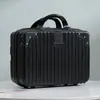Maleta de 202614 pulgadas Estuche de Maquillaje Bolsa de Maquillaje de Gran Capacidad Estuche de Viaje Bolsa de Equipaje Pequeña Caja de Regalo Estilo Retro