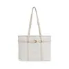 Bolso tote de gran capacidad para mujer, nueva moda 2026, bolso versátil popular de alta gama para hombro y axila