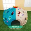 Espaço Externo para Crianças de Jardim de Infância Estrutura de Escalada Cápsula Espacial Rampa de Escalada Espessa de Plástico Interior Brinquedo de Escalada em Rocha Hemisférica