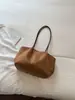 Bolsa tote de grande capacidade para mulheres, nova coleção 2026, design estiloso e minimalista, adequada para o trabalho, bolsa de ombro ou de braço versátil e elegante