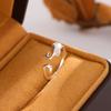 Moda simple personalidad hermosa ballena animal vivo anillo femenino delfín