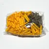 Tubo de Expansión de Plástico de Nylon con Forma de Pez Amarillo Pequeño Clavo de Expansión Tornillo de Expansión Tubo de Expansión Tapón de Expansión Tapón de Goma 6mm 8mm 10mm