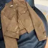 Chaqueta Gruesa de Terciopelo Talla Grande para Mujer Otoño Invierno Nueva 2026 Estilo Caliente Versión Coreana Casual Popular Chaqueta Petite Top
