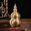 Jarrón de Calabaza Dragón de Latón Ignífugo para Decoración de la Esquina Noroeste de la Cocina, Arte de Cobre, Monedas de Cobre, Monedas Auspiciosas de los Cinco Emperadores