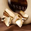 Accesorios Transfronterizos Pendientes Retro Populares Europeos y Americanos Juego de Pendientes Metálicos Geométricos Joyería al por Mayor Personalizado de Alta Gama