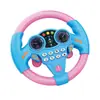 Simulador de volante co-piloto transfronteiriço simulação carro rotação 360 graus simulação direção brinquedos infantis