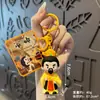 Popular Pingente de Chaveiro Estilo Antigo Liu Bei do Período dos Três Reinos Desenho Animado Silicone Pingente Decoração de Mochila de Estudante Evento Pequeno Presente