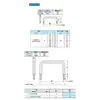 Jie Tai Acero Inoxidable Forma de Arco Manija Moderna Minimalista Cajón Gabinete Puerta Manija Montaje Superficial Fundición a Presión Muebles Ferretería Accesorios