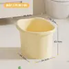 Bañera integrada tipo taburete de gran tamaño transfronteriza para niños pequeños, bañera para niños para uso doméstico, tina de remojo para bebés engrosada
