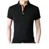 Camiseta POLO de manga corta para hombre, moderna, de verano, de marca, con solapa de negocios, transpirable, combinable, de media manga.