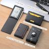 Estuche Cartera con Tapa Magnética Amazon para Hombre, Gama Alta Antirrobo Multifuncional Personalizado con Airtag Nuevo Airtag