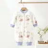 Ropa para bebé recién nacido, mameluco acolchado de invierno, mameluco cálido sin costuras Clase A, traje de gateo unisex ajustado para bebé