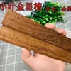Materiales DIY para Horquilla de Sándalo Morado, Sándalo Morado de Hoja Pequeña, Troncos de Palo Fierro del Desierto, Rodajas de Sándalo Crudo Hechas a Mano