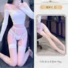 Meias Sexy para Casais, Lingerie Sedutora, Tentação de Uniforme, Novas Meias Arrastão Europeias e Americanas, Conjunto de Pijama