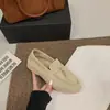 Mocassins Slip-on Estilo Old Money Retrô para Mulheres 2026 Outono Novo Versátil Fashionável Planos Preguiçosos Sapatos Casuais