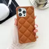 Nueva funda para teléfono de tacto piel con inyección de aceite de rombos, adecuada para Apple 15promax simple 13 color sólido 11 inyección de aceite 7/8