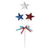 Dia da Independência buquê decorativo transfronteiriço quente Amazon EUA estação Dia Nacional fabricantes atacado pó estrela estacas