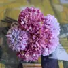 Caja de Dulces de Boda DIY Flores, Ramo de Crisantemo Bola Artificial de 6 Picos, Decoración para Sala de Estar del Hogar, Flores Artificiales Falsas, Flores de Seda de Margarita