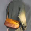 Bolsa Transversal threebox Masculina Estilo Japonês Marca Fashionável Grande Capacidade Casual Transversal de Ombro Versátil Mochila Fashionável 6324