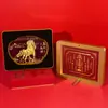 Nuevo adorno tridimensional de oro puro 999 "Éxito Instantáneo" para decoración de entrada de oficina, celebración de aniversario y regalo de inauguración