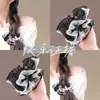 ¡Estilo de Cuatro Capas! Goma para el pelo pequeña de encaje floral ~ Cuerda para el pelo de botón de flor de falda de alta gama retro francesa