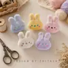 Pulseira Fofa Boneca Coelho Desenho Animado Pelúcia Acessórios para Roupa Boneca Recheada 3D Broche Acessório Pinos