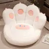 Cojín de Asiento Tatami con Respaldo Integrado, Futón de Piso, Cojín de Asiento Perezoso, Alfombrilla de Piso para Sala de Estar, Alfombrilla para Mirador, Alfombrilla para Balcón Infantil