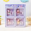 Boutique de moda Sanrio accesorios mini álbum de fotos llavero con forma de muñeca de cristal pequeño colgante decoraciones para bolso