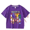 Nueva mercancía del juego Suzys Restaurant camisetas de manga corta para niños y niñas tops de moda