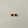 Óculos de Sol para Bebê, Óculos de Sol de Silicone da Moda para Crianças, Proteção Ocular Anti-UV, Óculos de Sol, Tendência de Estilo para Fotos