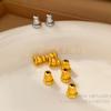 Acessórios para joias DIY atacado plug de ouvido de abóbora antiderrapante pinos de orelha acessórios para brincos plug traseiro fixo anti-queda tampa de orelha 2072
