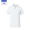 Verão manga curta POLO camisa de trabalho personalizado personalizado logotipo impresso gelo seda cor sólida cultural camisa de trabalho personalizado grupo de roupas