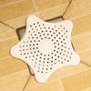 Criativa cinco pontas estrela pia de cozinha tampa casa anti-bloqueio estrela-do-mar silicone piso dreno banheiro filtro rede