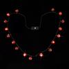 Cool Lester 20.23 millones Festival Sagrado Calabaza Cabeza de Fantasma Granos de Maíz Collar luces LED parpadeantes joyería