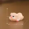 Nuevos adornos pequeños para micro paisajismo animal pequeño 12 adornos de resina para micro paisajismo animal pequeño de dibujos animados lindos 12