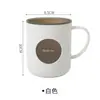 Vaso para enjuague bucal de pareja de acero inoxidable 304, resistente al moho, de doble capa, engrosado, anticaídas, vaso para cepillos de dientes con asa