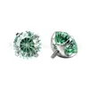 Jiangtai F136 Titanio Fondo Redondo Borde Dentado Rueda de la Fortuna Arete para Oreja Labret Cuerpo de Aleación de Titanio G23 Joyería para Piercing Stud para Hueso de la Oreja
