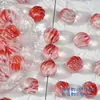 Venta al por mayor Bola de Flor de Vidrio de 14 mm Cuentas de Transferencia de Cristal Imitación Cuentas Sueltas de Vidrio Material para Pulsera Collar Hecho a Mano DIY