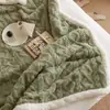 Manta Doble Cara de Lana de Cordero y Tafetán TK Amazon Temu Jacquard Color Sólido Manta de Aire Acondicionado Regalo Transfronterizo