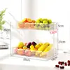Bandeja de frutas de hierro de lujo ligero, estilo nórdico, cuenco de caramelos para mesa de centro de sala de estar moderna, bandeja para bocadillos y frutas secas, cesta de frutas de moda