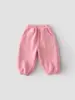 Pantalones de forro polar para bebé, adecuados para usar en otoño e invierno, pantalones casuales de forro polar de doble cara para niños, pantalones cálidos para bebé, pantalones largos de invierno para niñas, disponibles para envío directo