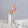 Sino de Vento de Lã Tricotado Acabamento de Flor Feito à Mão Flor de Lírio-do-Vale Flor Artificial Decoração Criativa para o Dia dos Formandos Presente para Amigos