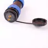 Conector Impermeable IP68 Enchufe de Aviación Hembra y Macho Tipo Soldado Acoplamiento Enchufe Industrial Latón Enchufe Chapado en Oro